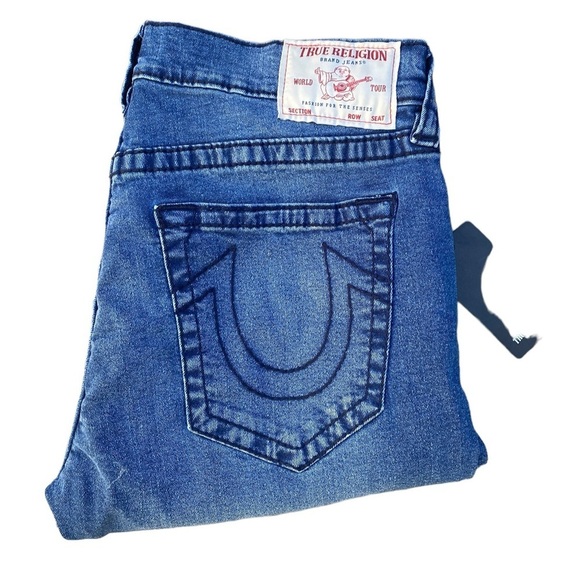 BNWT True Religion Jeans Size 36 RICKY BIG T NO FLAP - Picture 1 of 8